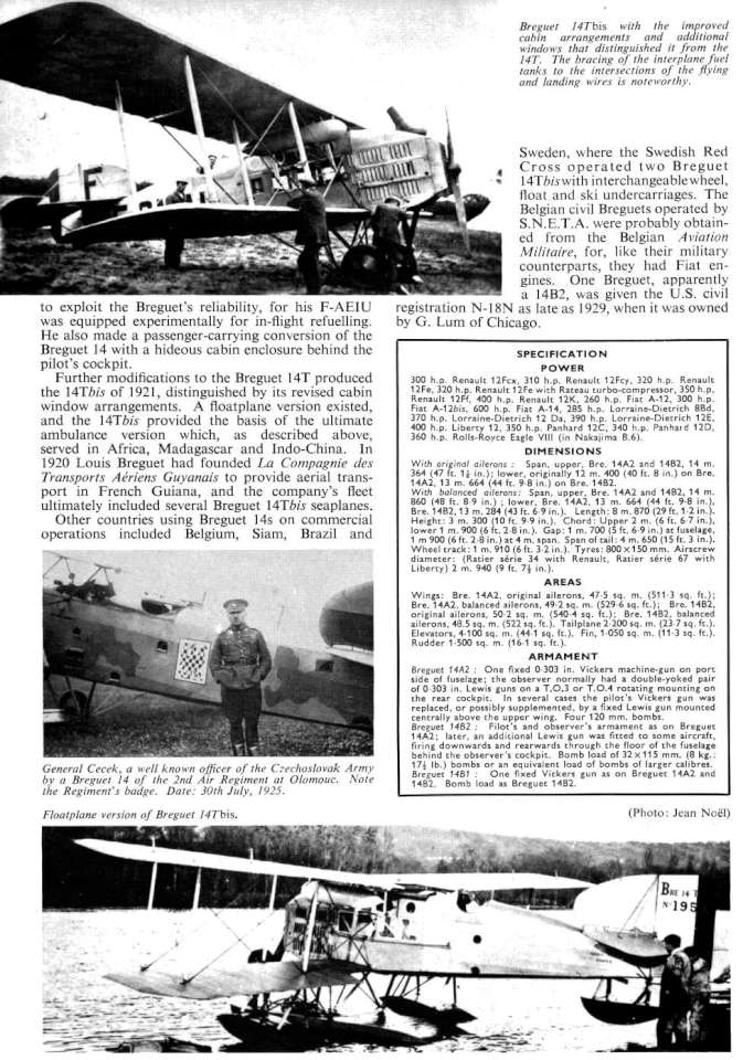 Breguet 14 (157) Page 14-960