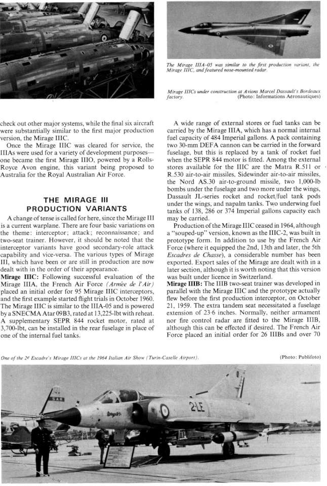 Dassault Mirage (230) Page 06-960