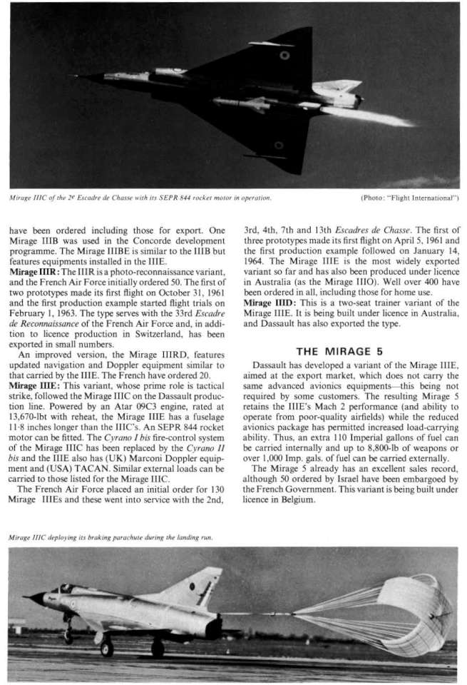 Dassault Mirage (230) Page 07-960