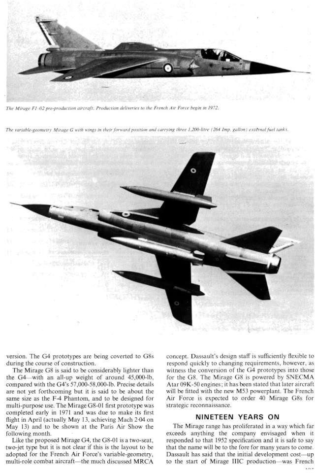 Dassault Mirage (230) Page 25-960