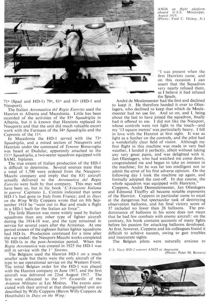 Hanriot HD 1 (109) Page 08-960