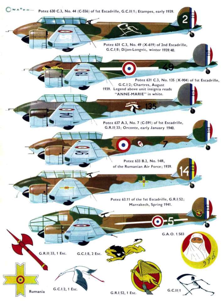 Potez 63 Series (195) Page 02-960