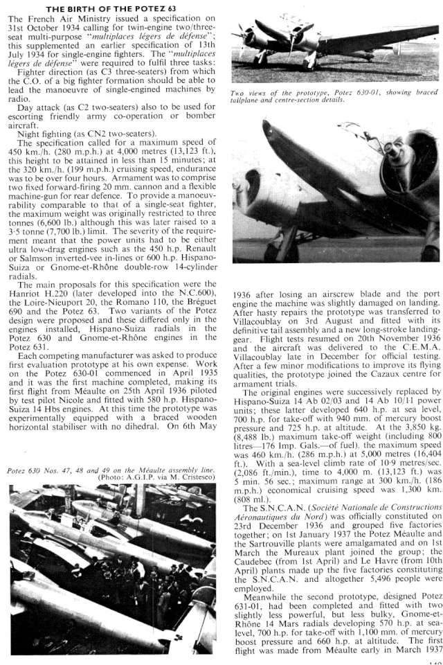 Potez 63 Series (195) Page 04-960