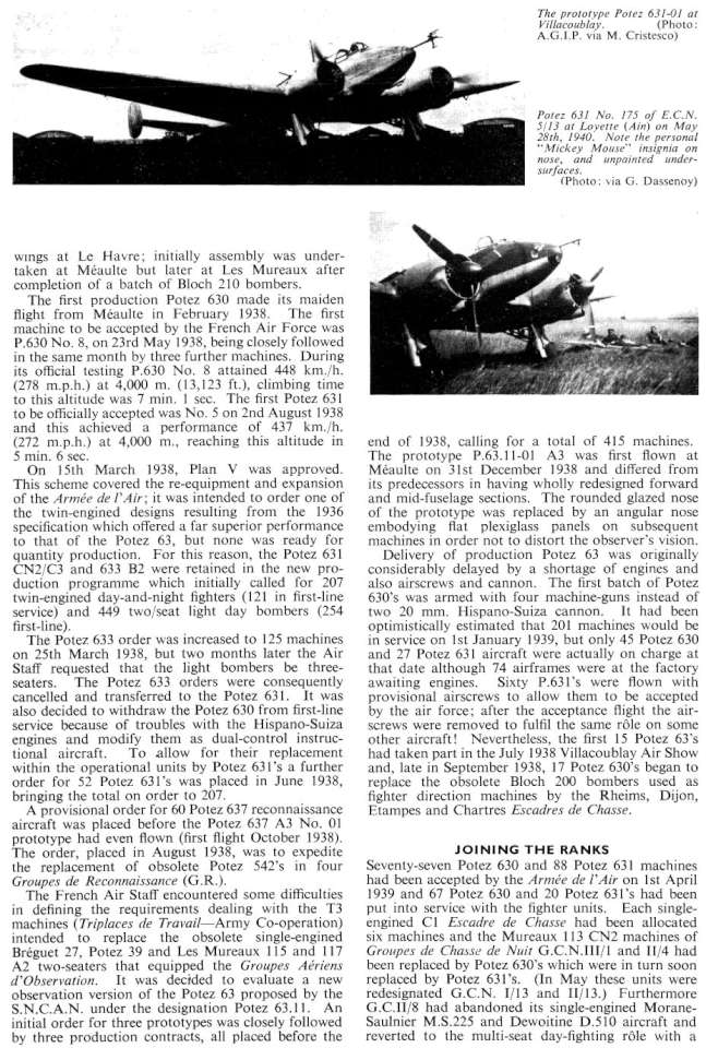Potez 63 Series (195) Page 06-960