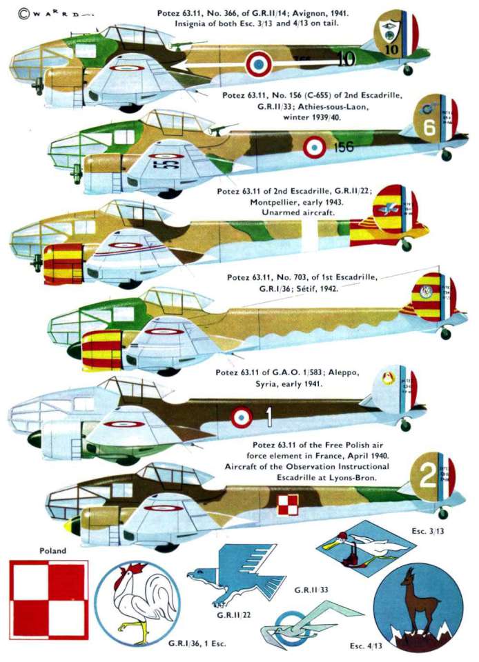 Potez 63 Series (195) Page 15-960