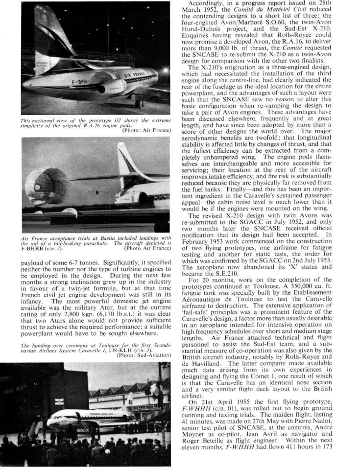Sud Caravelle 3 & 6 (180) Page 04-960