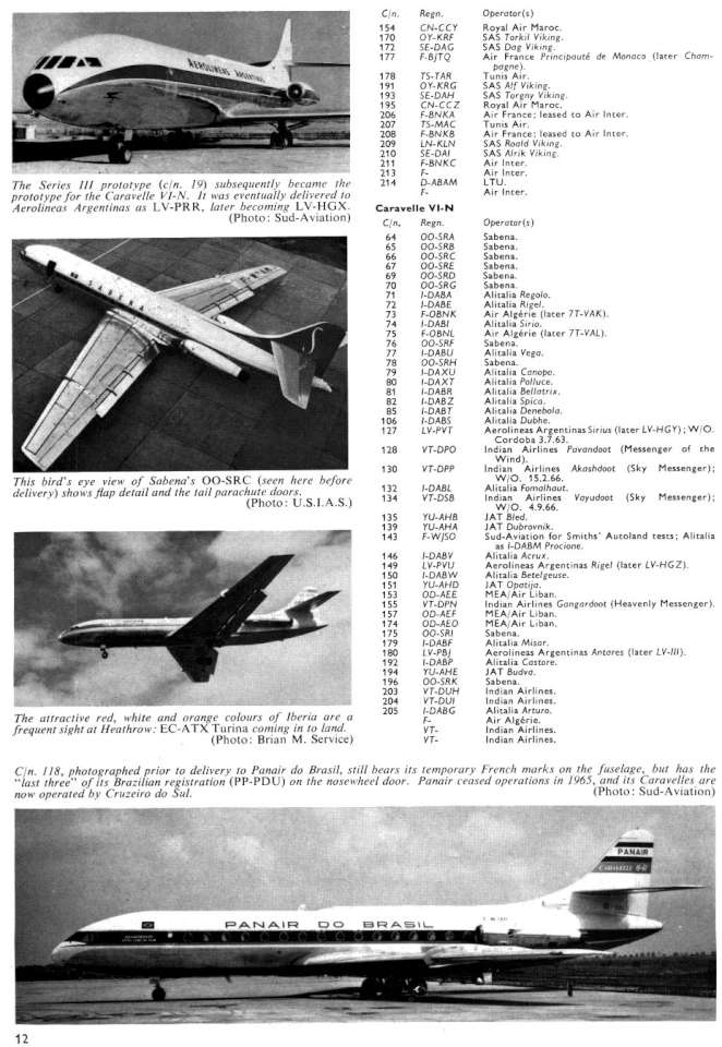 Sud Caravelle 3 & 6 (180) Page 12-960