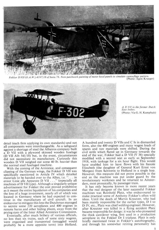 Fokker D.VII (25) Page 05-960