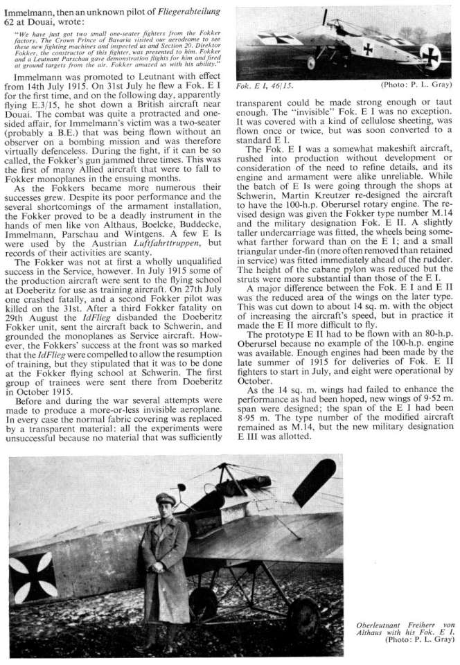 Fokker Monoplanes (38) Page 06-960