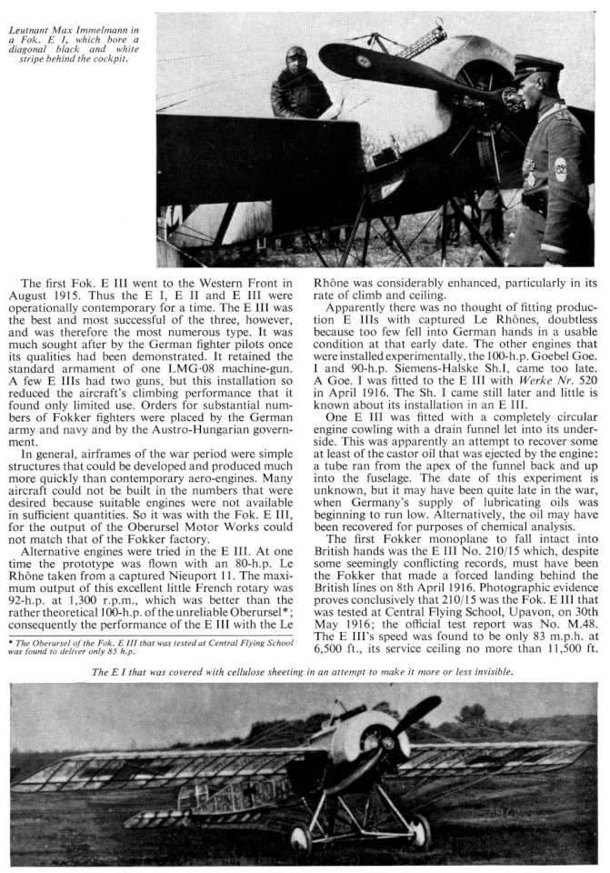 Fokker Monoplanes (38) Page 07-960