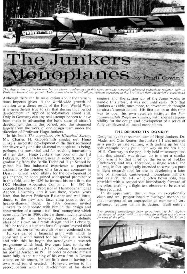Junkers Monoplanes (187) Page 03-960