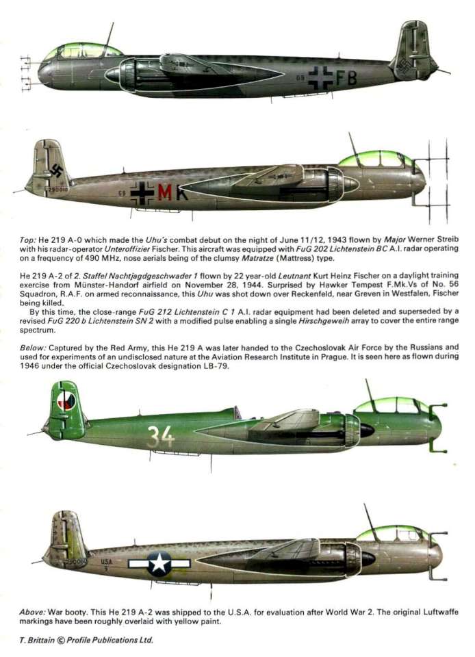 He219 Heinkel Uhu (219) Page 10-960