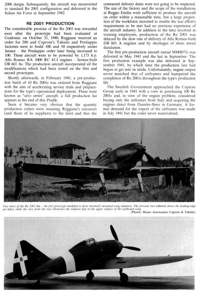 Caproni Reggianne Re2001, 2002, 2005 (244) Page 06-960
