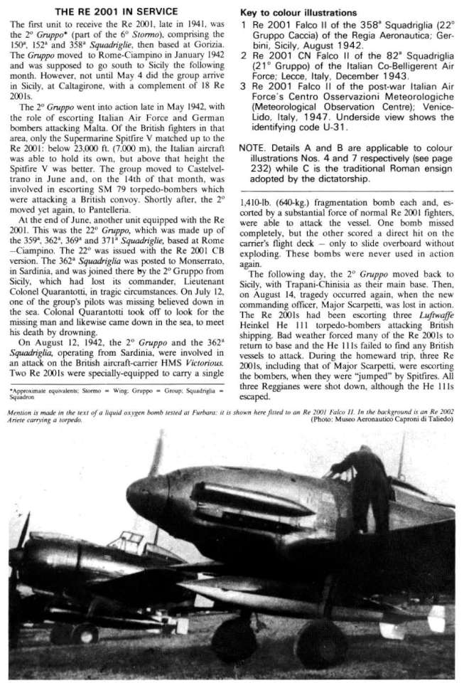Caproni Reggianne Re2001, 2002, 2005 (244) Page 10-960