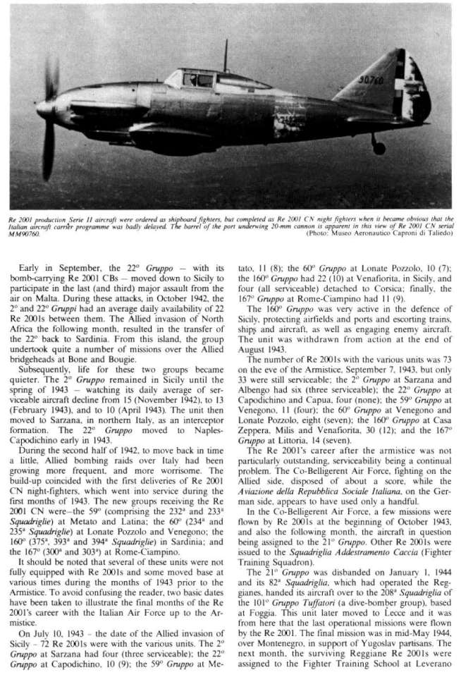 Caproni Reggianne Re2001, 2002, 2005 (244) Page 12-960