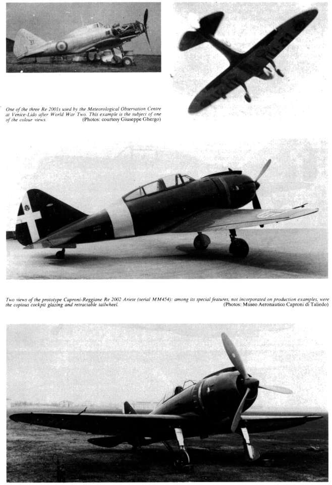 Caproni Reggianne Re2001, 2002, 2005 (244) Page 17-960