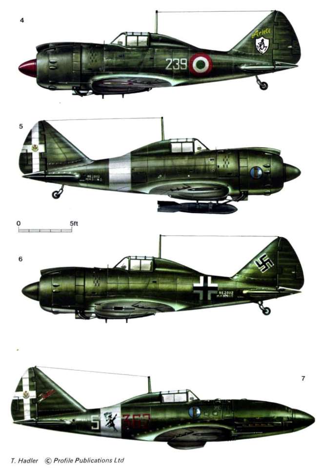 Caproni Reggianne Re2001, 2002, 2005 (244) Page 18-960