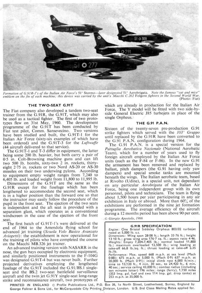 Fiat G.91 (119+) Page 12-960