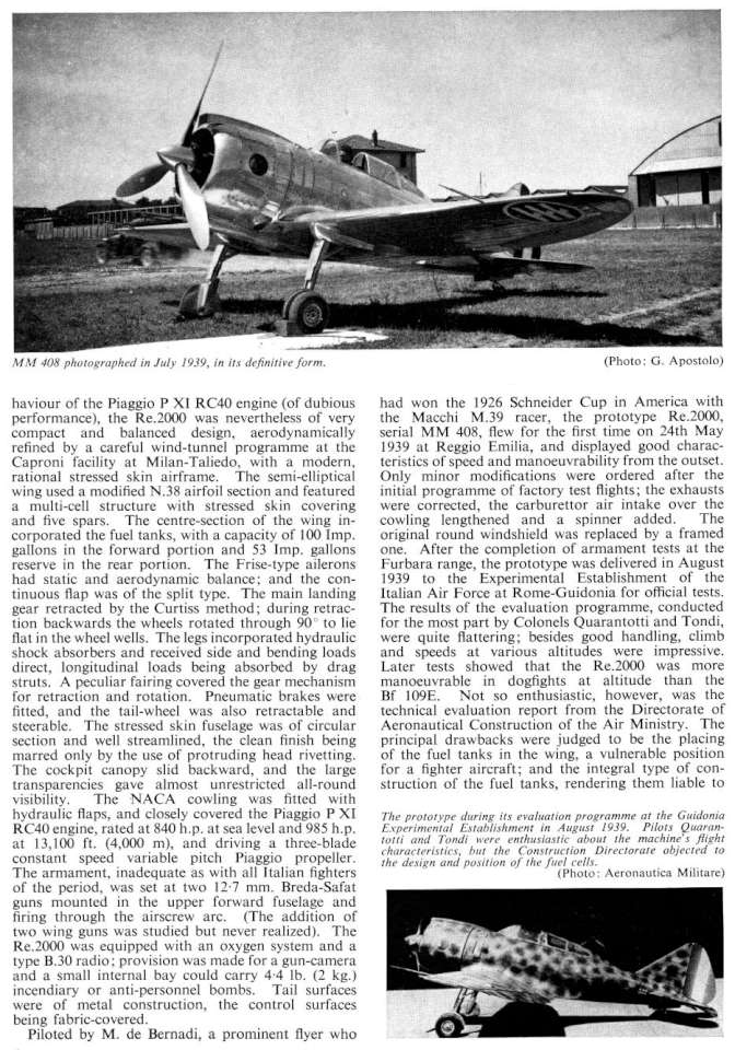 Reggiane RE2000 Falco 1 (123) Page 04-960