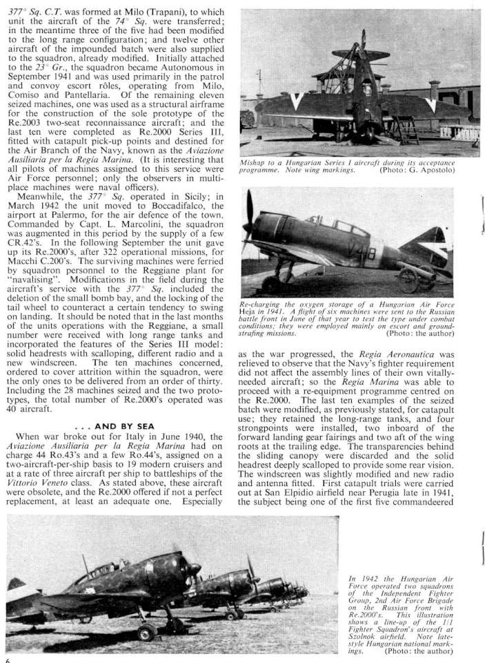 Reggiane RE2000 Falco 1 (123) Page 06-960