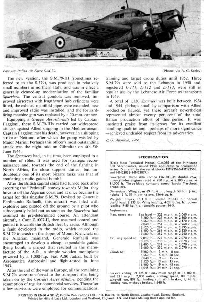 Savoia Marchetti SM79 Sparviero (89) Page 16-960