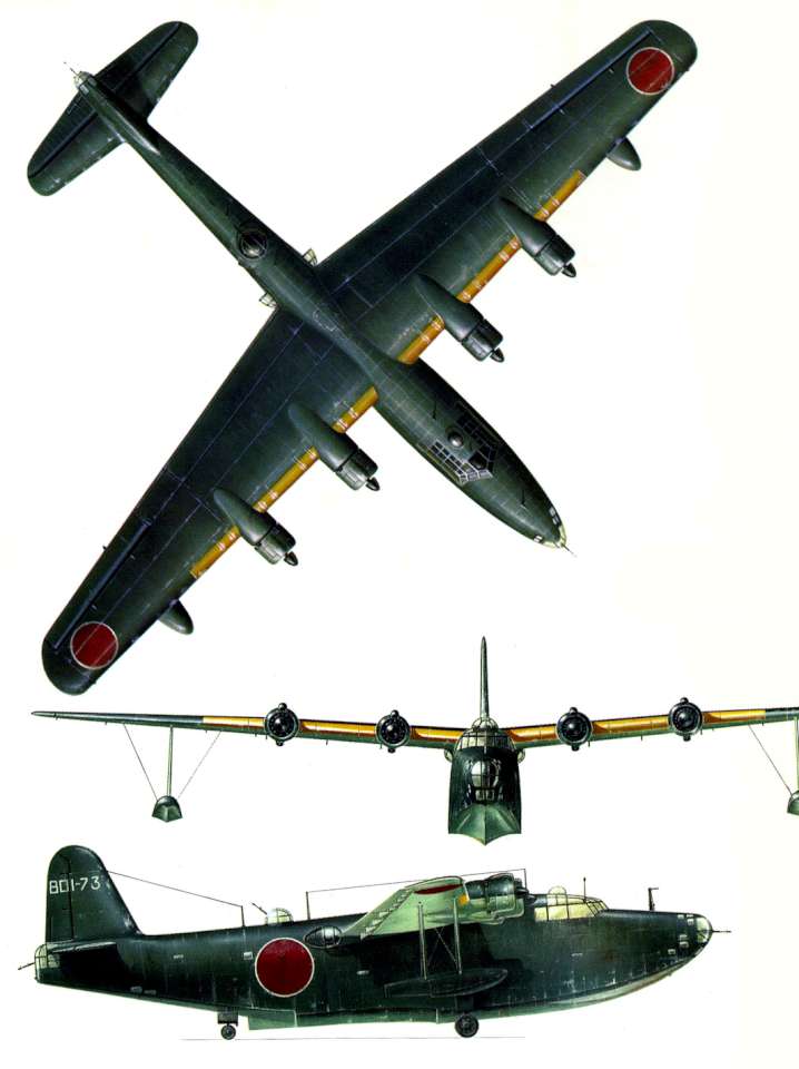 Kawanishi 4-Motor Flying Boats (233) Page 14-960
