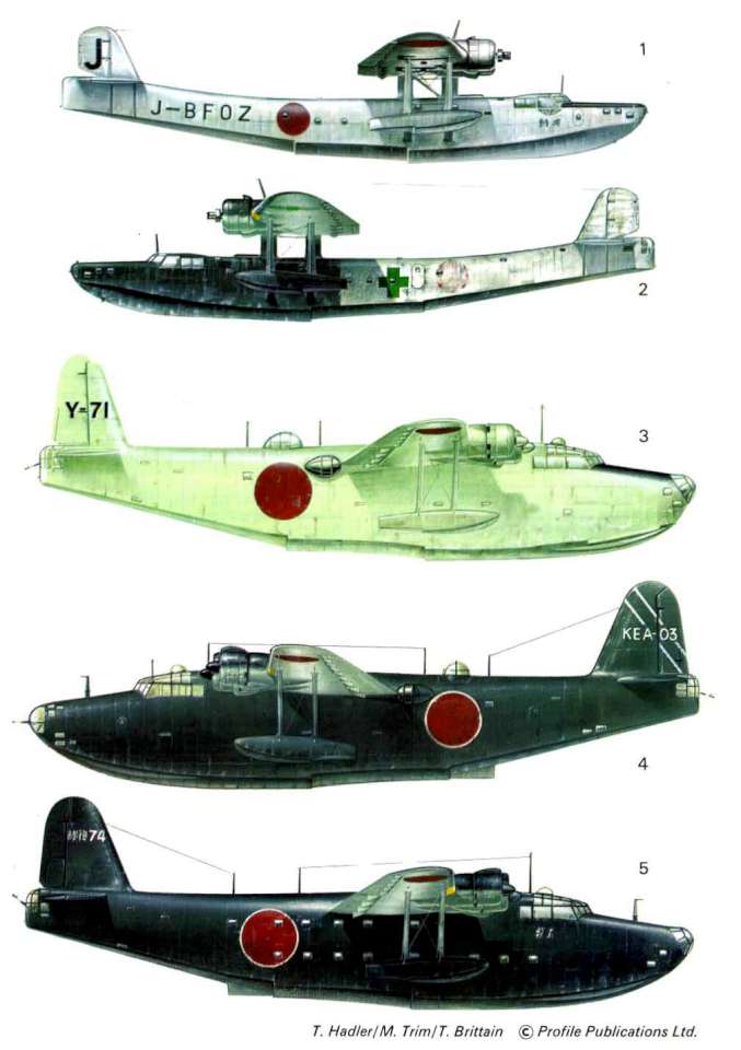 Kawanishi 4-Motor Flying Boats (233) Page 18-960