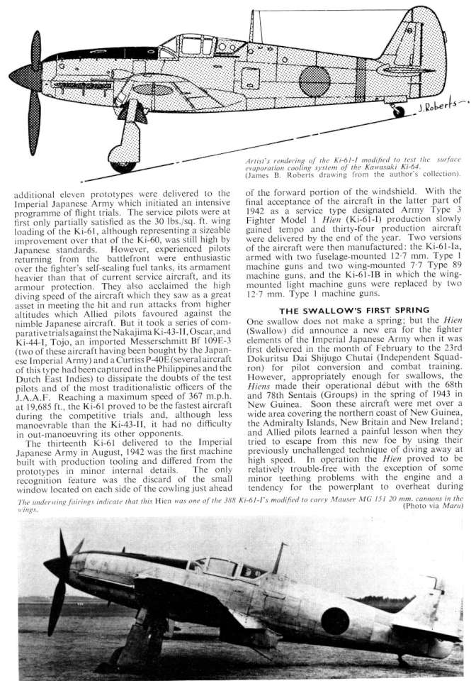 Kawasaki Ki61 Hien (Tony)(118) Page 06-960
