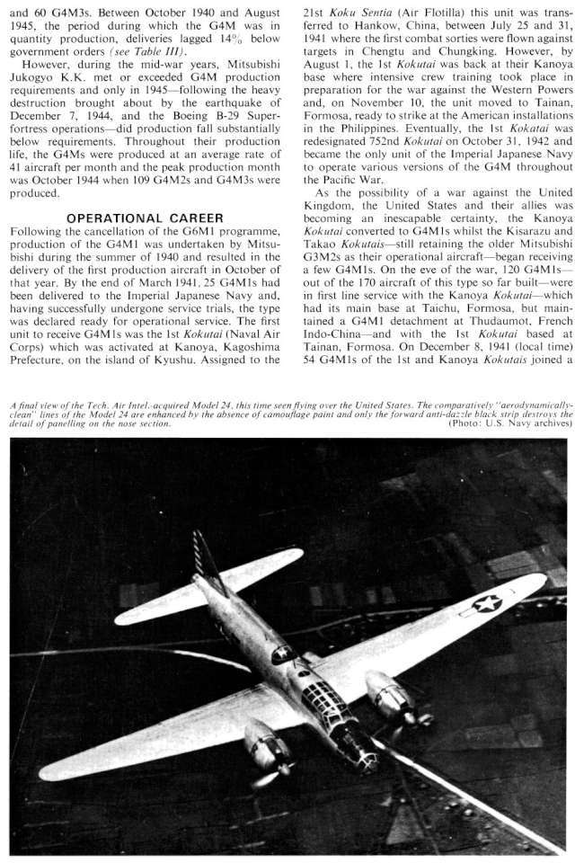Mitsubishi G4M Betty & Ohka Bomb (210) Page 10-960