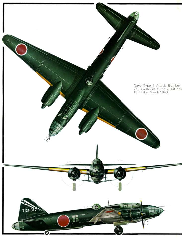 Mitsubishi G4M Betty & Ohka Bomb (210) Page 11-960