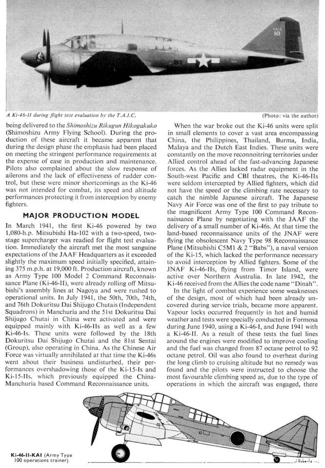 Mitsubishi Ki46 Dinah (82+) Page 05-960