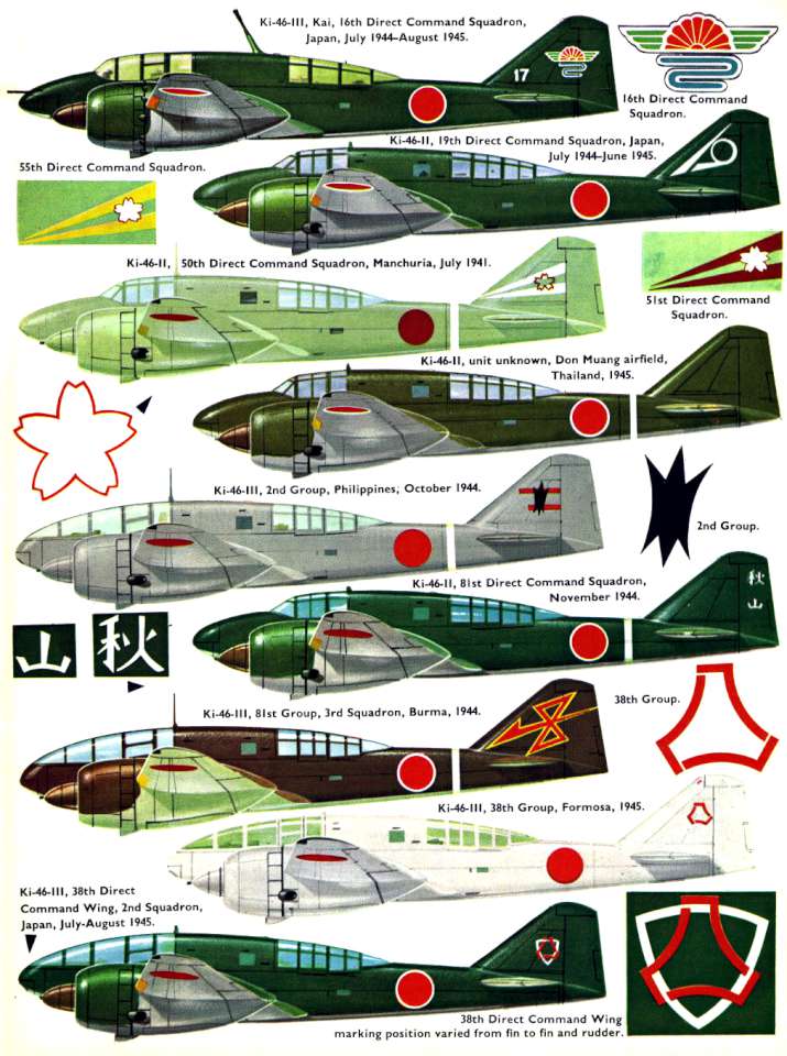 Mitsubishi Ki46 Dinah (82+) Page 11-960