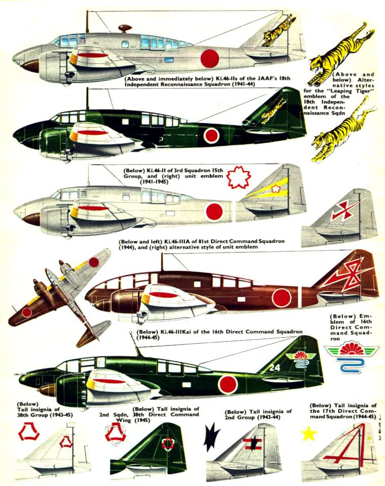 Mitsubishi Ki46 Dinah (82+) Page 13-960
