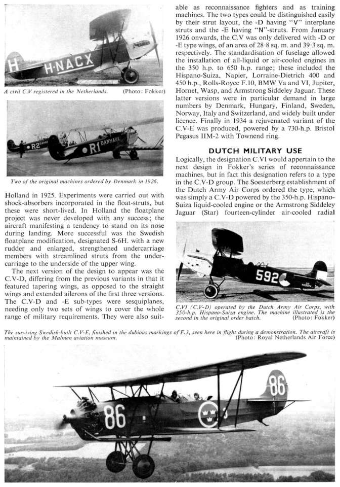 Fokker C.V (87) Page 04-960