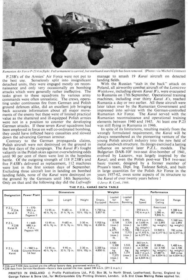 PZL P-23 Karas (104) Page 12-960