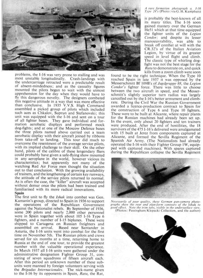 I16 Polikarpov Rata (122+) Page 09-960