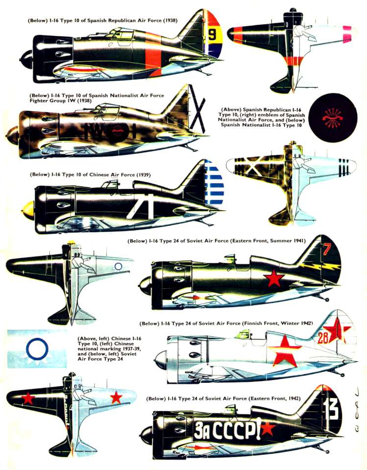 I16 Polikarpov Rata (122+) Page 13-960