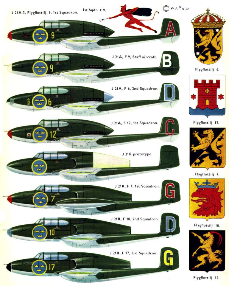 SAAB J21A & R (138) Page 11-960