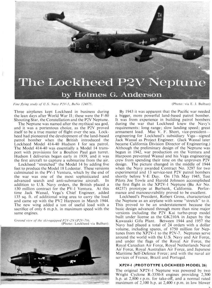 Lockheed P2V Neptune (204) Page 03-960