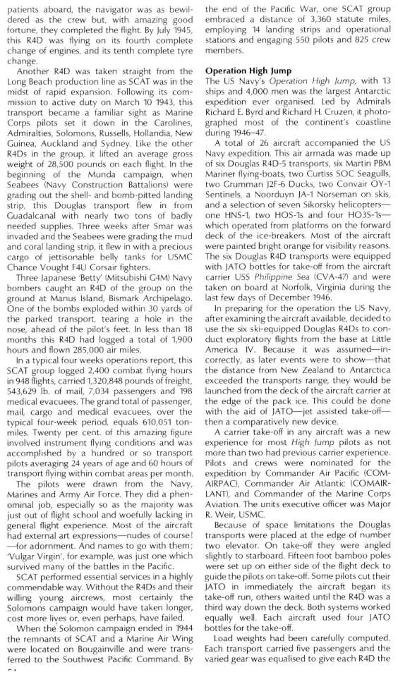 Douglas R4D Variants (249) Page 07-960