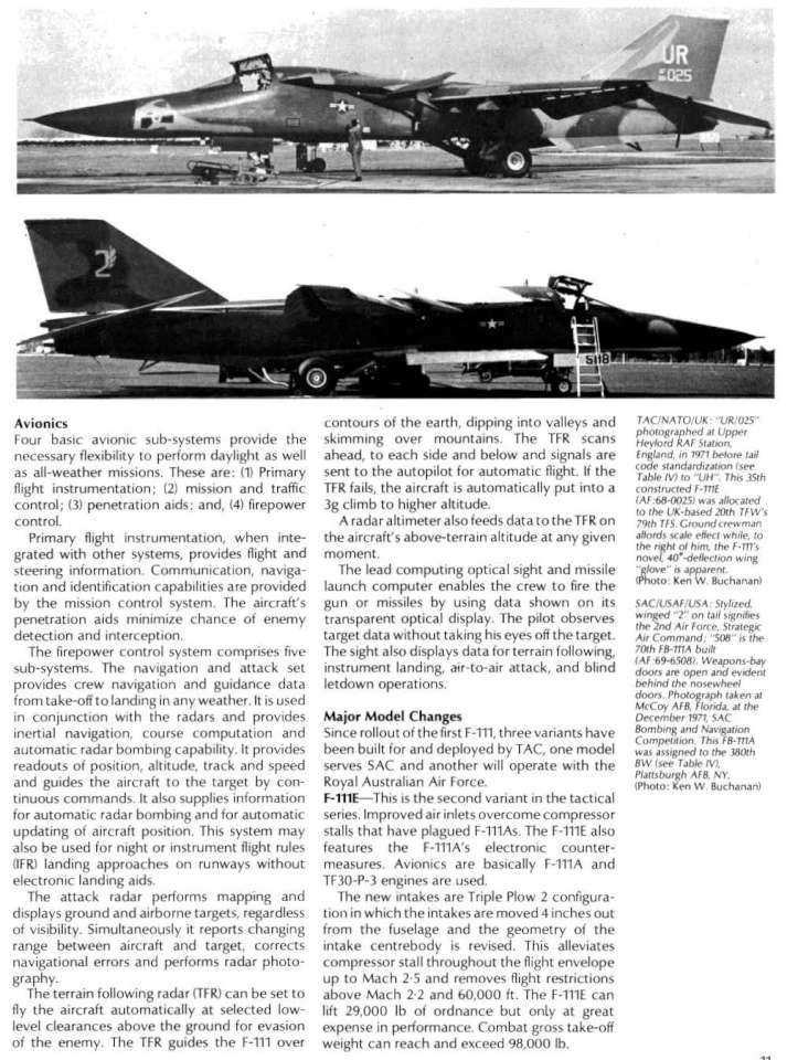 General Dynamics F-111 Aardvark (259) Page 13-960
