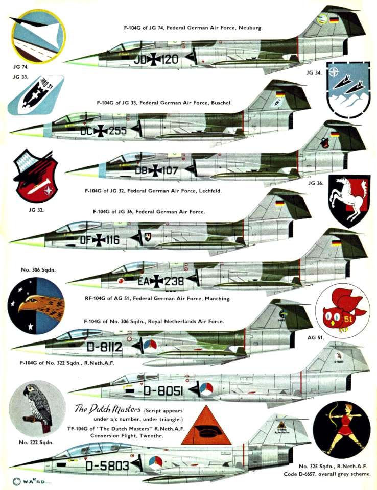 Lockheed F-104G Starfighter (131+) Page 02-960