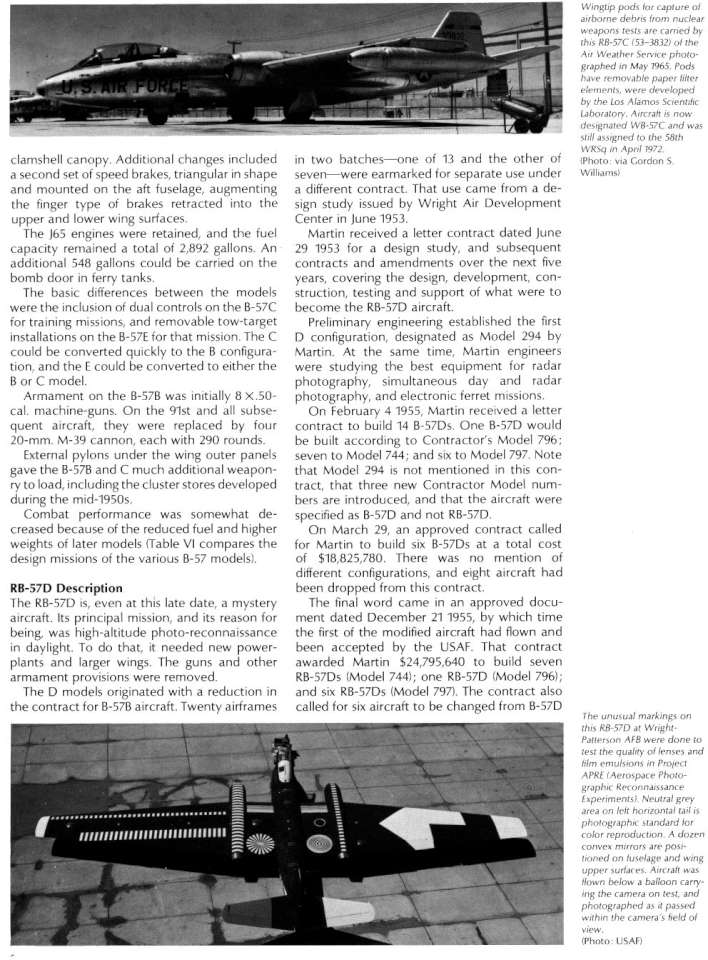 Martin B-57 Night Intruder (247) Page 07-960