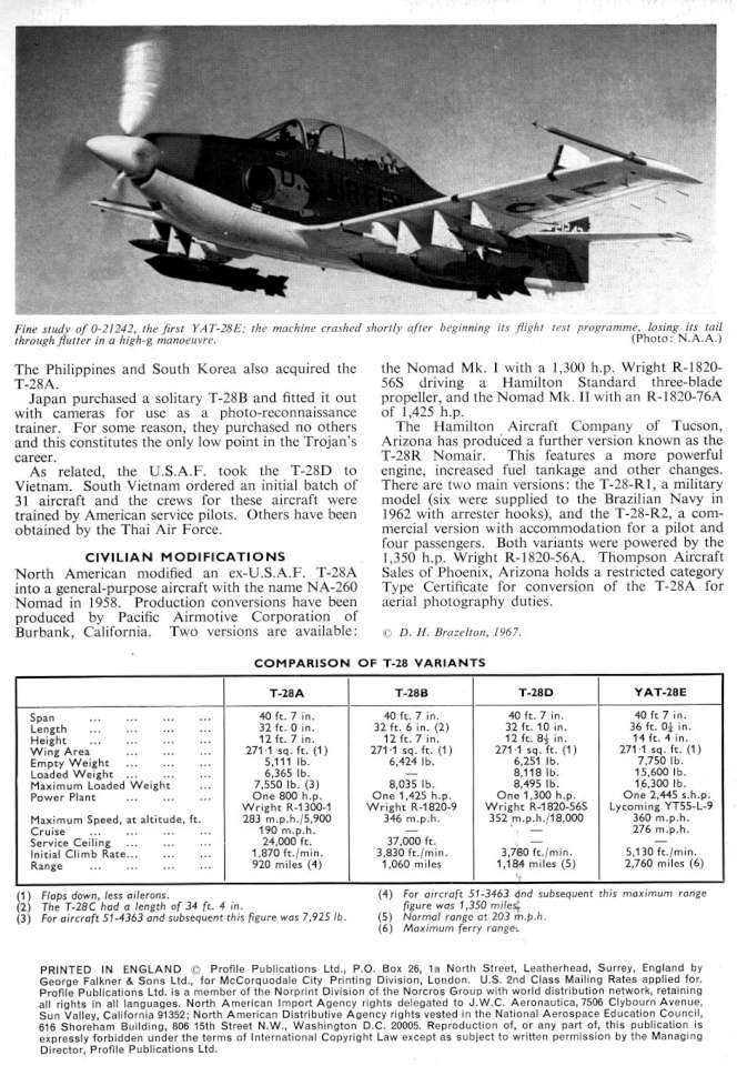 North American T-28 Trojan (155) Page 12-960