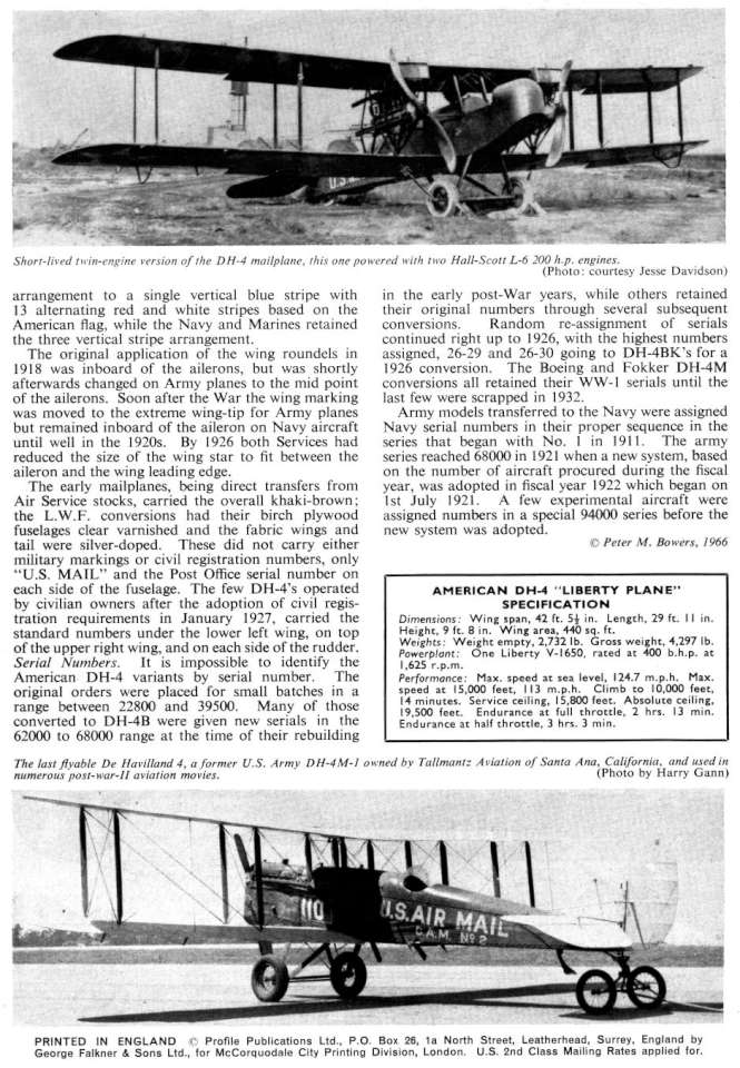 De Havilland DH4 American (97) Page 12-960