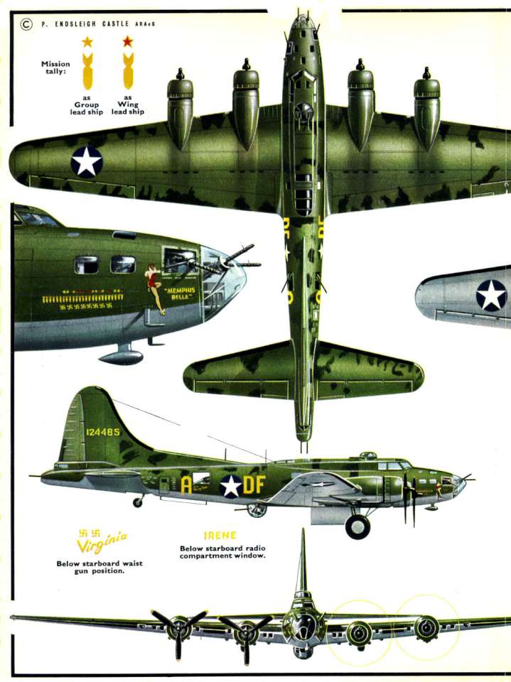 Boeing B-17E & F Flying Fortress (77) Page 08-960