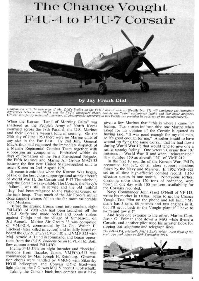 Chance Vought F4U-4 - 7 Corsair (150) Page 03-960