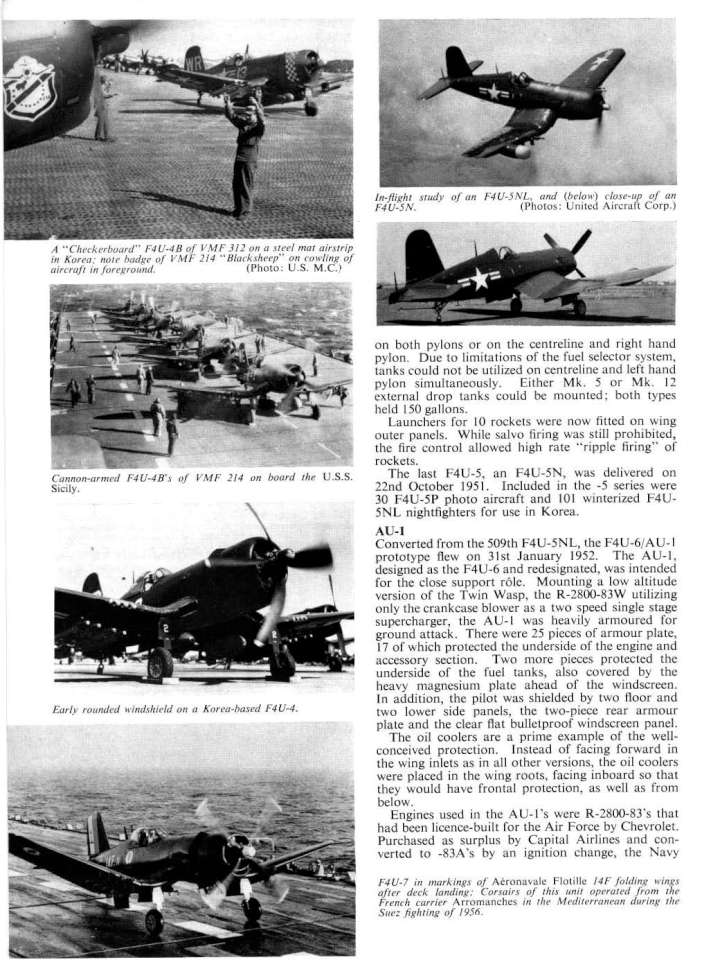 Chance Vought F4U-4 - 7 Corsair (150) Page 08-960