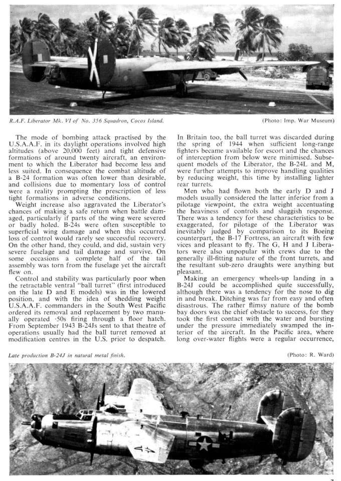 Consolidated B-24J Liberator (19+) Page 07-960