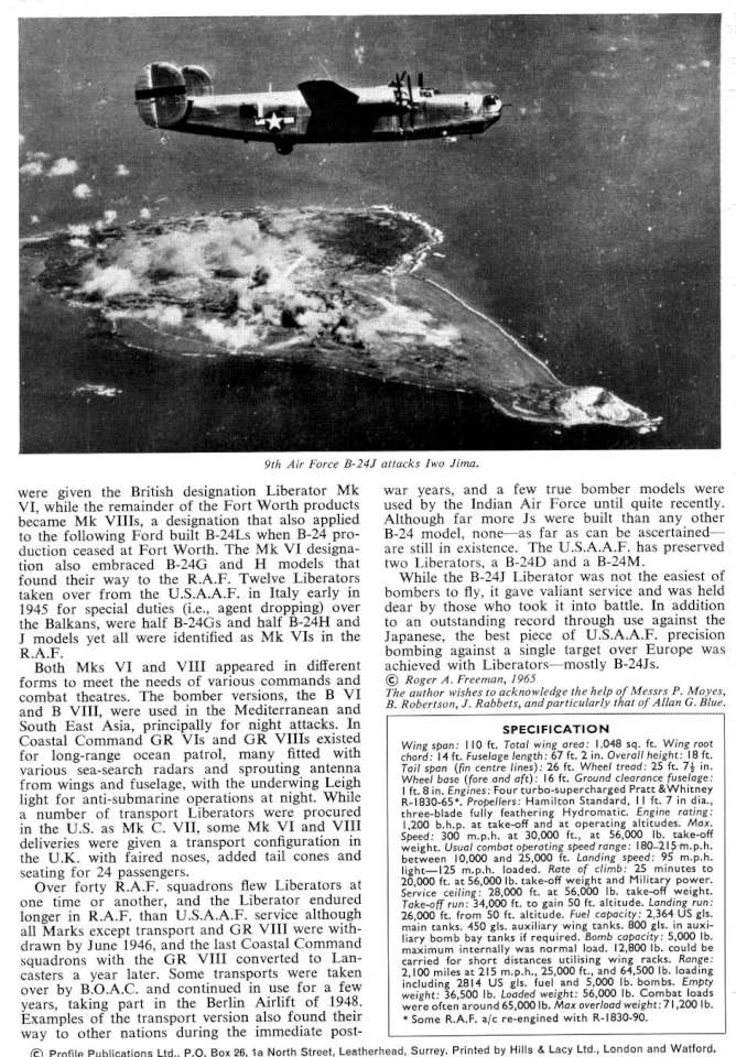 Consolidated B-24J Liberator (19+) Page 12-960